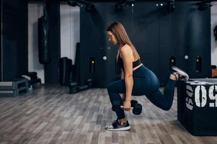 การฝึก Bulgarian Split Squat (บัลแกเรียสปลิตสควอท) แบบครบวงจร